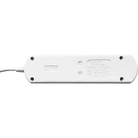 Удлинитель Power Cube 3р/1,5м с/з с выкл 16А бел (PC-5-1,5M)