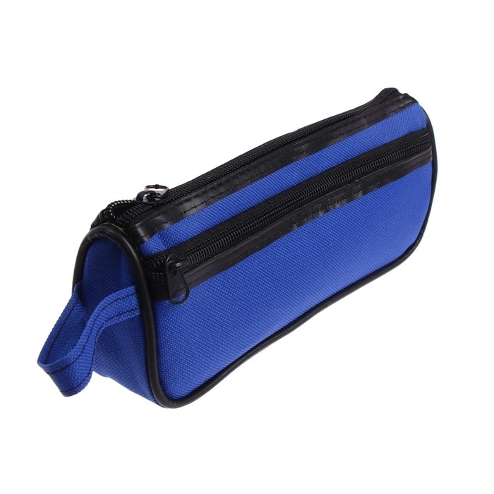 Пенал школьный на молнии Calligrata Пенал школьный на молнии Calligrata "Классика", 2 отделения, МИКС