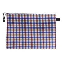 Папка-конверт на молнии Calligrata &laquo;Шотландка&raquo; А4, МИКС