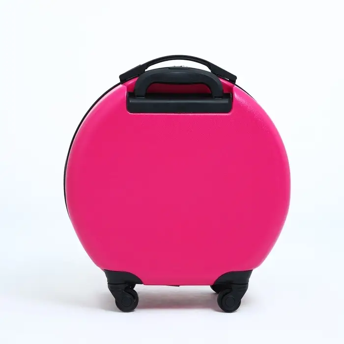 Чемодан детский 33 л (S), отдел на молнии, фуксия