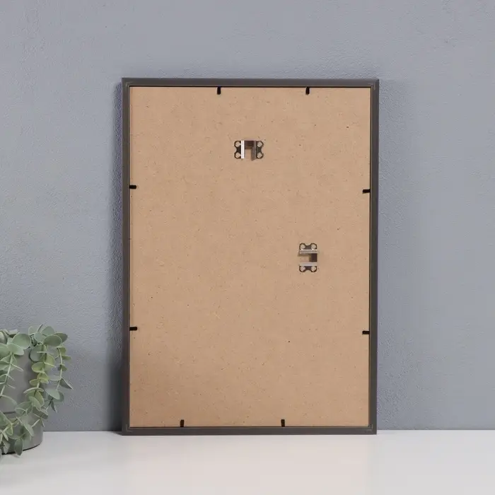 Фоторамка для фото 29.7&times;42 см (А3) &laquo;МИРАМ&raquo;, пластик, синий, (пластиковый экран)