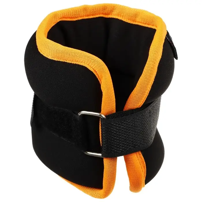 Утяжелители неопреновые ONLYTOP, 2 шт. &times; 0.5 кг, чёрные