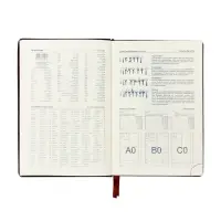 Ежедневник датированный Calligrata, А5, 2026, твёрдая обложка из искусственной кожи &laquo;Небраска&raquo;, 168 листов, бордовый