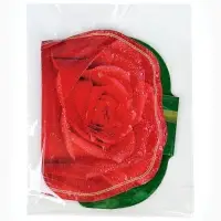 Воздушный шар фольгированный 18" &laquo;Роза&raquo;, красный, набор 5 шт.