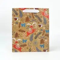 Набор пакетов крафтовых «Новогоднее поздравление» Набор пакетов крафтовых «Новогоднее поздравление»