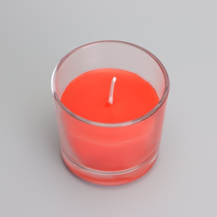 Свеча ароматическая в стакане АЛАНИЯ Свеча ароматическая в стакане АЛАНИЯ "Цветущий сад", 5,5 см