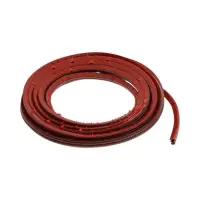 Уплотнитель самоклеящийся ТУНДРА, утеплитель для дверей, 10х10 мм, 6 м.