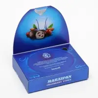 Конфеты глазированные "Марципановые с кусочками клюквы и водкой" 98 г