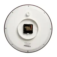 Часы настенные &laquo;Герб&raquo;, дискретный ход, d=29 см, бордовый обод