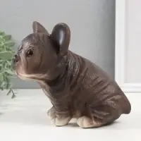 Копилка для денег &laquo;Щенок Французского бульдога&raquo;, гипс, 16.5&times;11.5&times;18 см