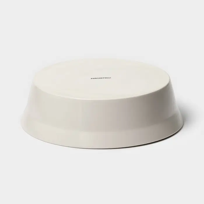 Салатники Magistro Whitewarm, 380/700/1.2 л, d=12/16/20.5 см, набор 3 шт., фарфор, белые