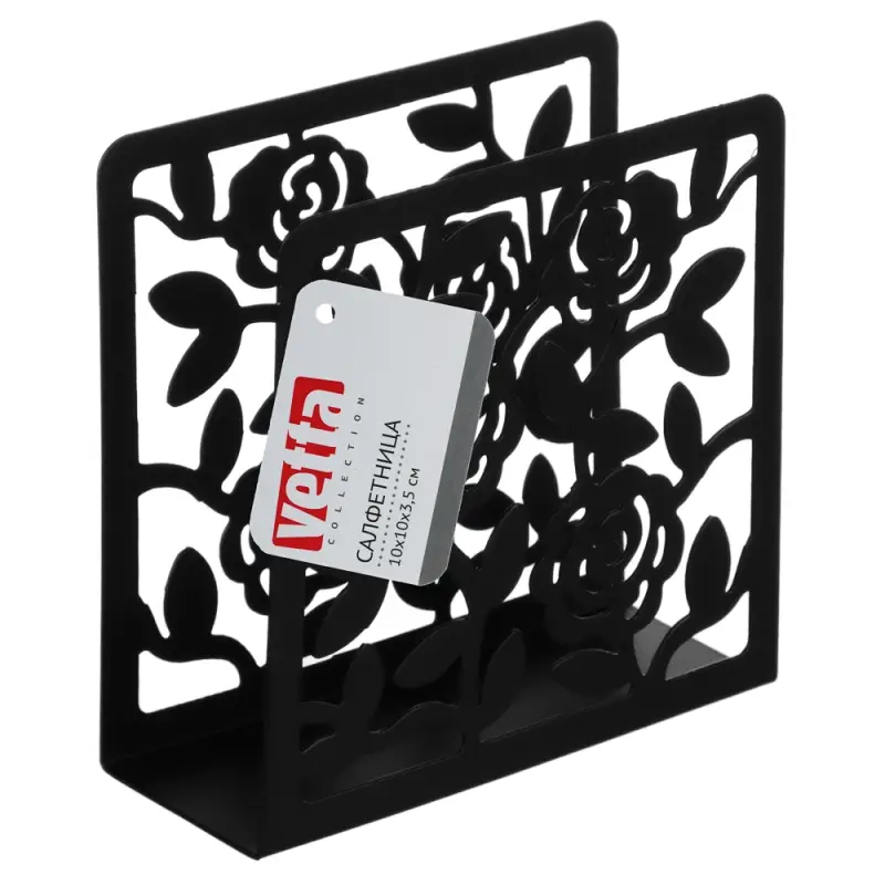 VETTA Салфетница, 10х10х3,5см, 2 цвета