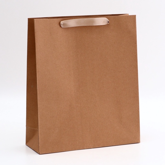 Пакет крафт без печати, 28 х 10 х 33 см 260 г/м2 Пакет крафт без печати, 28 х 10 х 33 см 260 г/м2