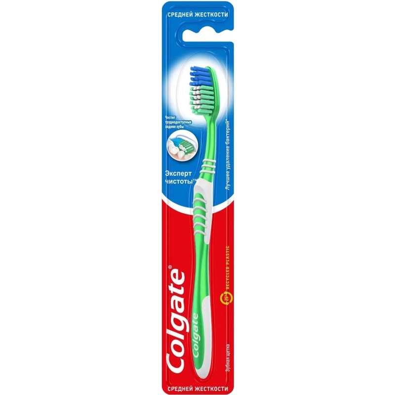 Зубная щетка COLGATE Эксперт Чистоты средняя жест FVN52149