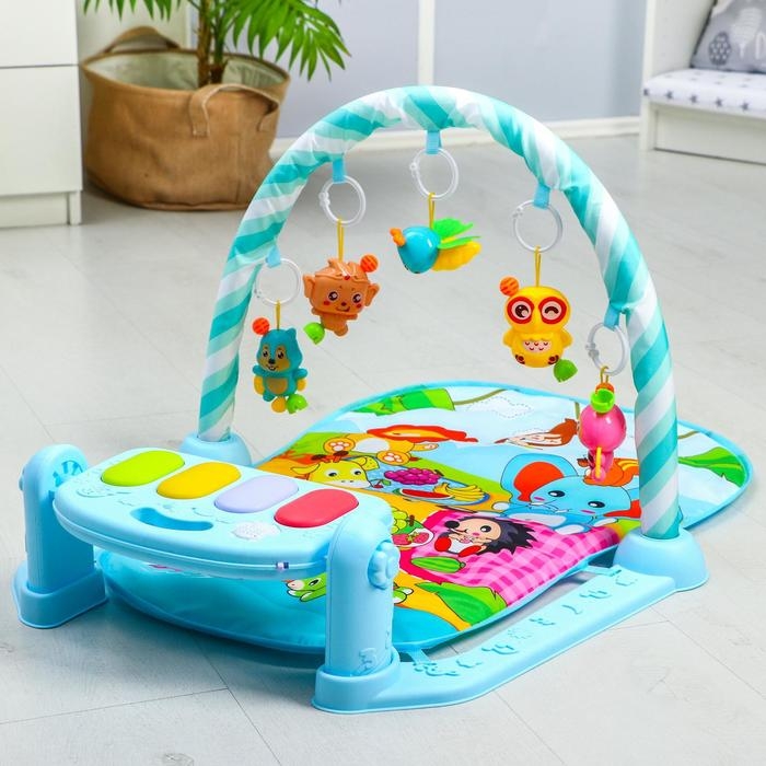 Развивающий музыкальный коврик «Малыши», 73х47 см. Развивающий музыкальный коврик «Малыши», 73х47 см.