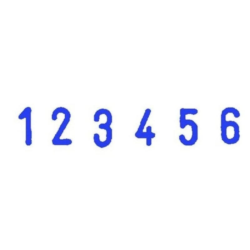 Нумератор мини 6-и раз.высота шрифта 3,8мм S126 (аналог 4836)Colop