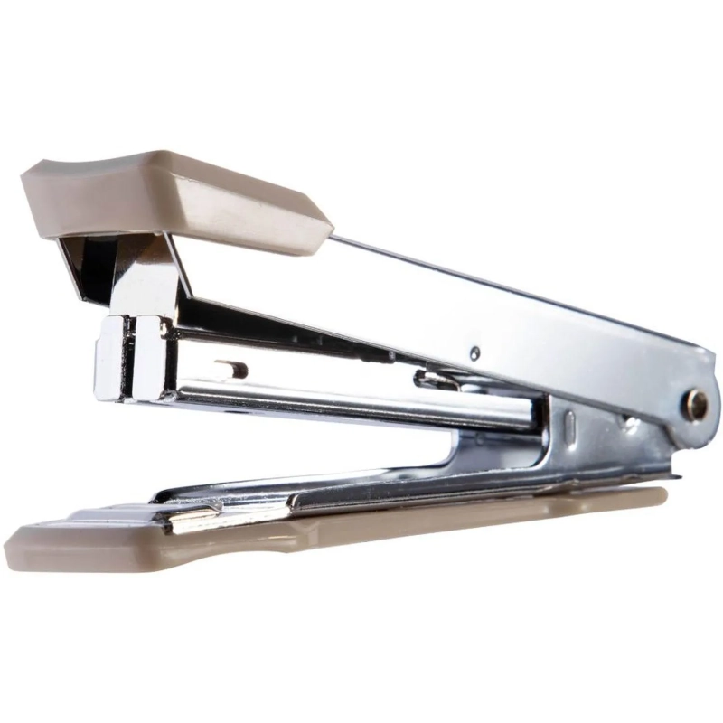 Степлер Deli PRO N10 до 15 лис.,антистеп,+ скобы (1000 шт),блистер, ассорти