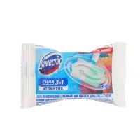 Блок гигиенический для унитаза Domestos &laquo;Атлантик&raquo;, сила 3 в 1, 40 г
