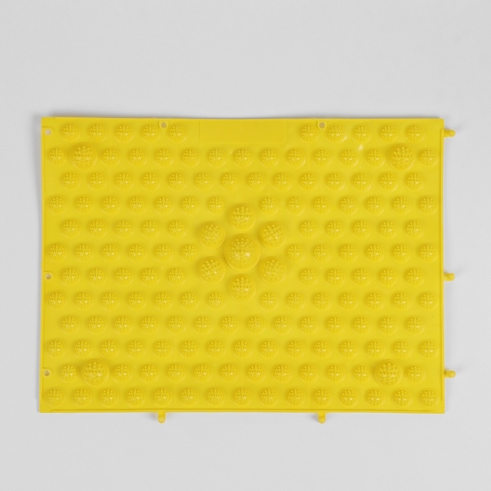 Массажный коврик ONLYTOP, 37,5х27,5 см, цвета МИКС Массажный коврик ONLYTOP, 37,5х27,5 см, цвета МИКС