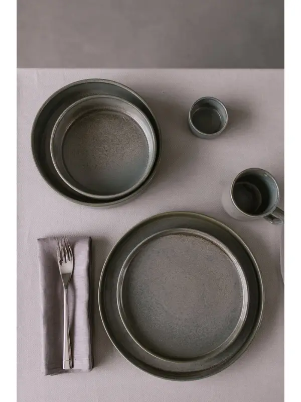 Кружка Magistro Shadow, 270 мл, 15.5&times;7.6&times;8.5 см, фарфор, серая