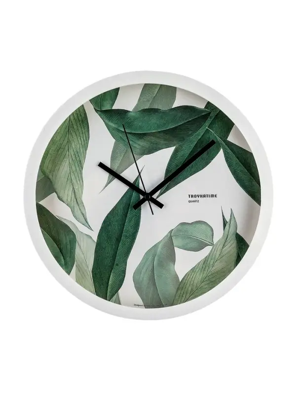 Часы настенные классические, серия: Интерьер, плавный ход, d=30.5 см, циферблат d=27 см, от батарейки 1&times;AA