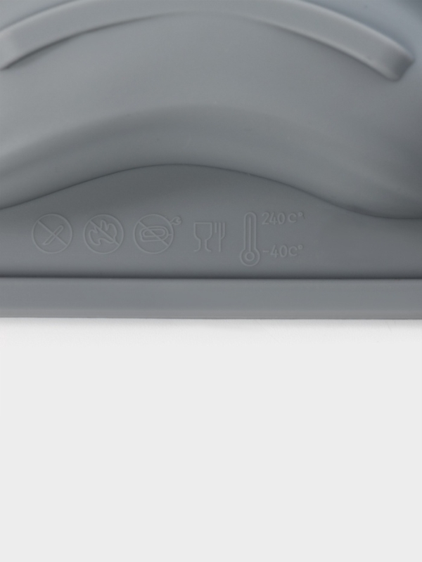 Форма для выпечки и муссовых десертов KONFINETTA «Банан», силикон,12 ячеек 8.5×2 см, 30×17.5×2.5 см, серая Форма для выпечки и муссовых десертов KONFINETTA «Банан», силикон,12 ячеек 8.5×2 см, 30×17.5×2.5 см, серая