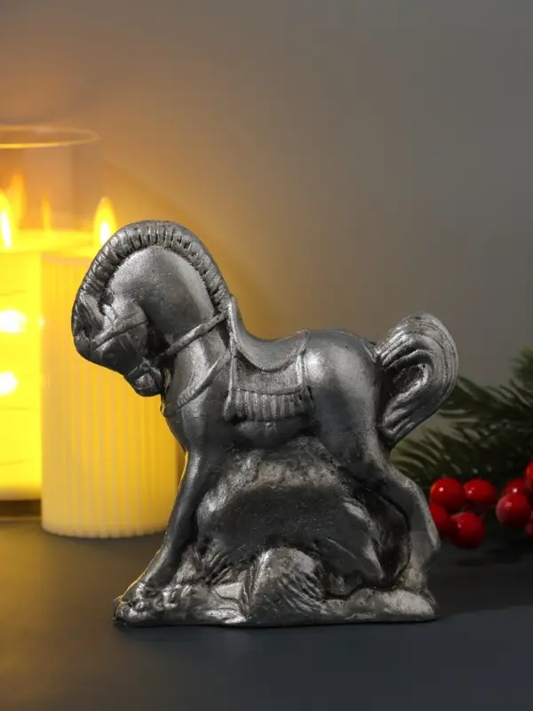 Фигурка  Фигурка "Лошадь" 13,5х5х14 см, серебро