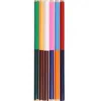 Карандаши Calligrata, цветные, двухцветные, 12 цветов, 6 шт., деревянные, трёхгранные