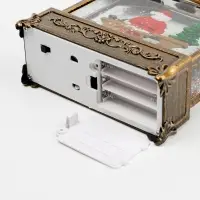 Фигура светодиодная &laquo;Дед Мороз&raquo; 5.5&times;14&times;19.5 см, от батареек 3хААА, музыка, USB, свечение тёплое белое