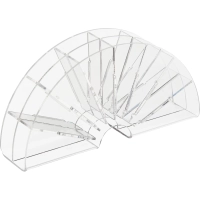 Подставка настольная рекламная под канц.прин Attache в форме веера на12 вид