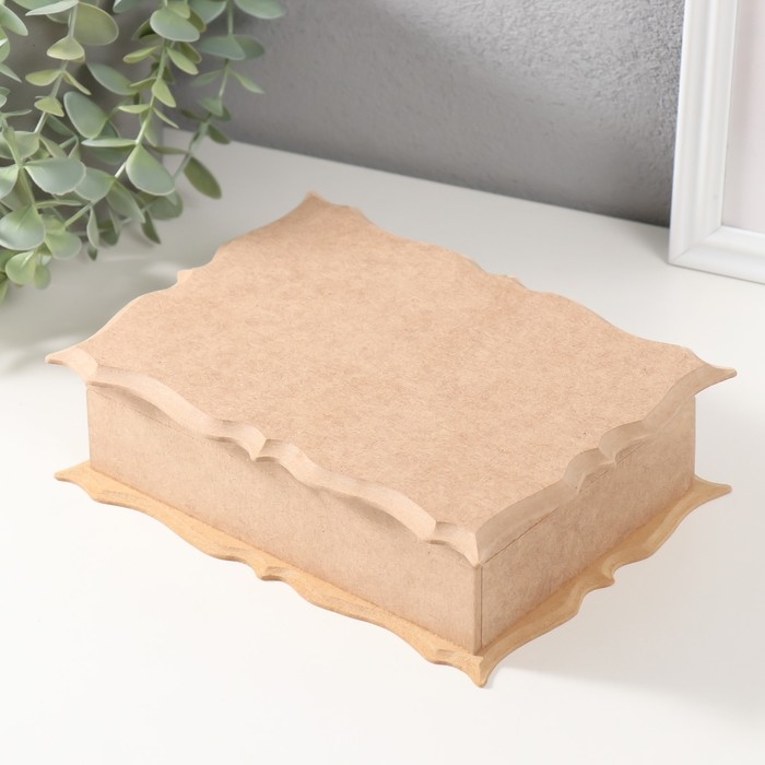 Шкатулка для декора 20х15х6 см Шкатулка для декора 20х15х6 см