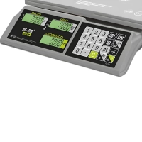 Весы торговые настольные M-ER 326AC-32.5 Slim, LCD, белые_3041