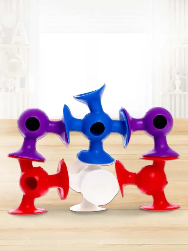 Мягкий конструктор детский &laquo;Забавные присоски&raquo;, 39 деталей