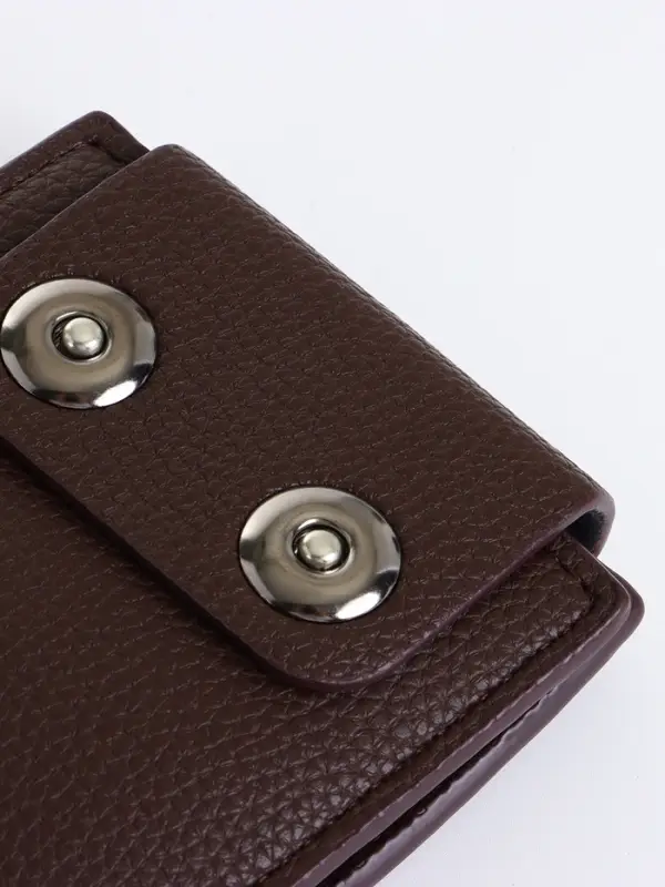 Портмоне мужское &laquo;Идрис&raquo;, на магнитах, коричневое