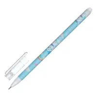 Ручка гелевая СТИРАЕМЫЕ ЧЕРНИЛА, 0.5 мм, корпус "Зайчик", стержень синий, МИКС Ручка гелевая СТИРАЕМЫЕ ЧЕРНИЛА, 0.5 мм, корпус "Зайчик", стержень синий, МИКС