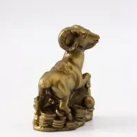 Фигурка &laquo;Горный баран Фэншуй на монетах&raquo;, 8&times;7&times;3.5 см