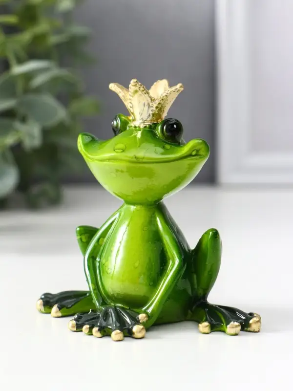 Сувенир полистоун лак "Царевна-лягушка" 8,8х5,5х8,5 см