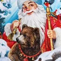 Подарочная новогодняя коробка «Зимняя сказка», для сладких подарков, 17.8×10×32.5 см