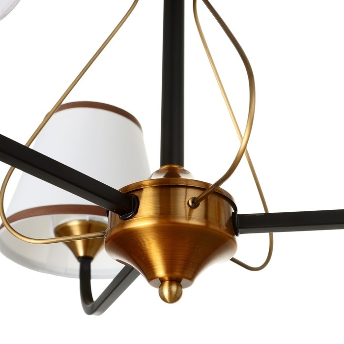 Люстра 2428/3 E27 40Вт черно-бронзовый 59,5х59,5х28 см BayerLux