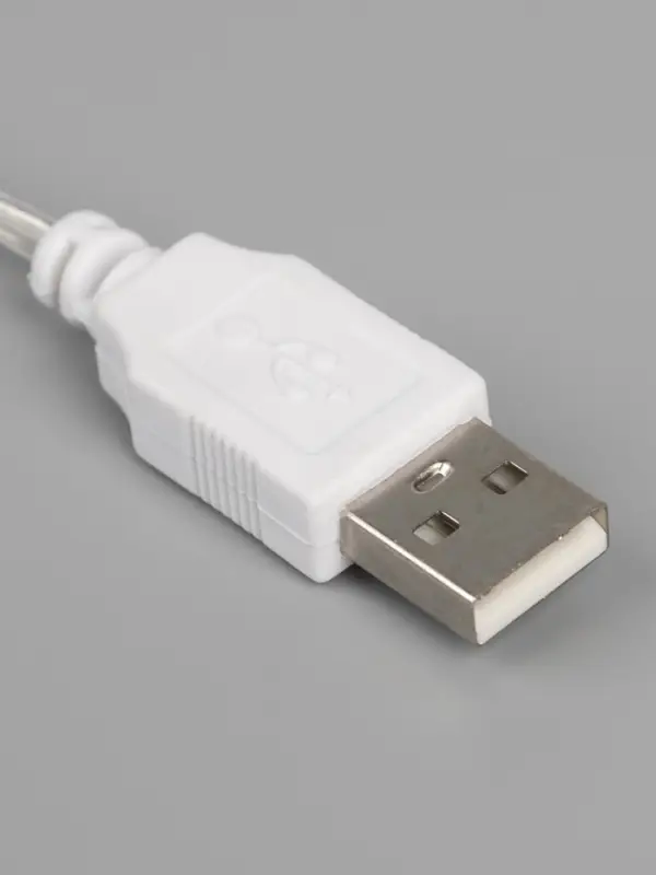 Неоновая вывеска &laquo;Молния&raquo; 13&times;33.5 см, батарейки ААх3 (не в комплекте), USB, свечение голубое