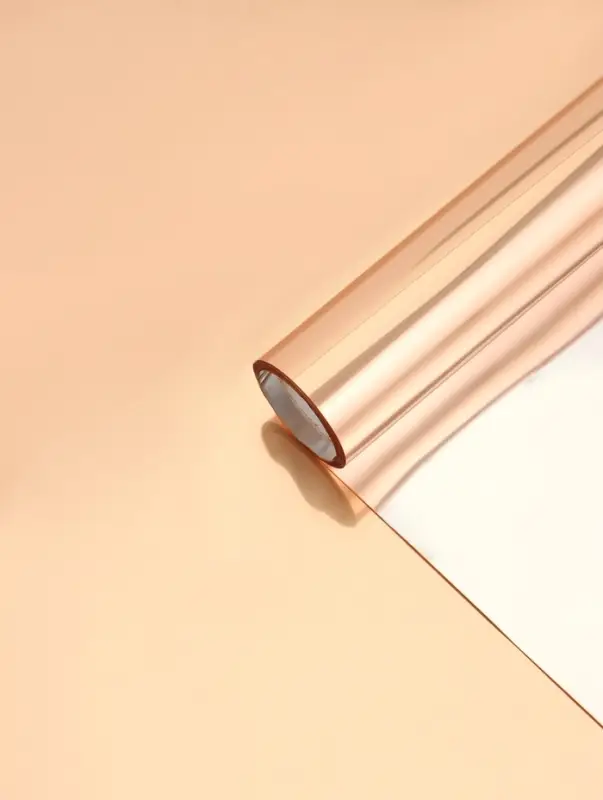 Пленка для цветов &laquo;Металлик&raquo;, 0.58&times;10 м &plusmn;1 см, золотой