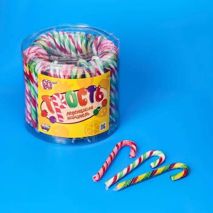 Карамель леденцовая «Трость», 11 г