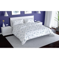 Постельное белье евро,Ise набивн.поплин 105г/м2 (нав.70х70-2шт),40254