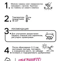 Семена  цветов Календула "Гейша" махровая, О, 0,5 г