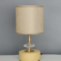 Лампа настольная RISALUX &laquo;Этнис&raquo;, E14, 40 Вт, бежевая, 13&times;13&times;26 см