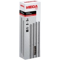 Пружины для переплета пластиковые  8мм прозр. 100шт/уп