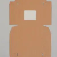 Контейнер навынос, с окном, крафт, 10&times;8&times;3.5 см