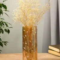 Ваза для цветов &laquo;Мэнди&raquo;, 29&times;12 см, стекло, коричневая