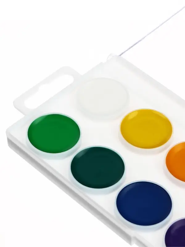 Акварель &laquo;Луч. ZOO&raquo;, 12 цветов, без кисти