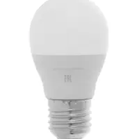 Лампа светодиодная Включай, G45, 10 Вт, E27, 950 Лм, 3000K, IP20, свечение тёплое белое, матовое сте